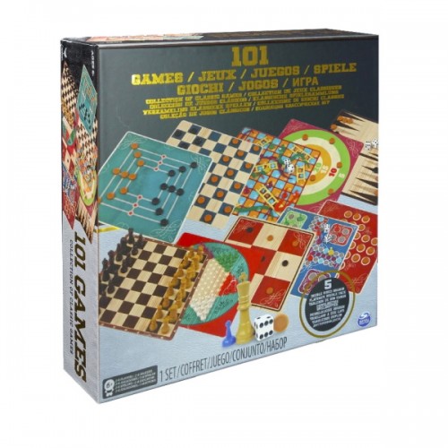 Spin Master Набор настольных игр 101 игра, SM98377/6033154