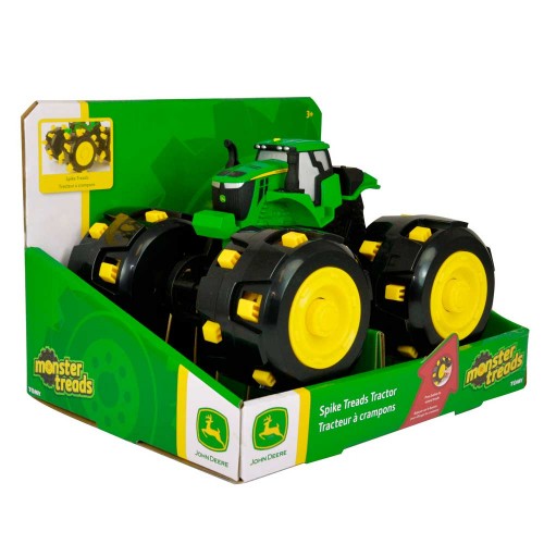 John Deere Трактор Monster Treads с большими шипованными колесами, 46712