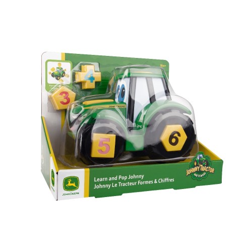 John Deere Игрушка сортер Трактор Джонни, 46654