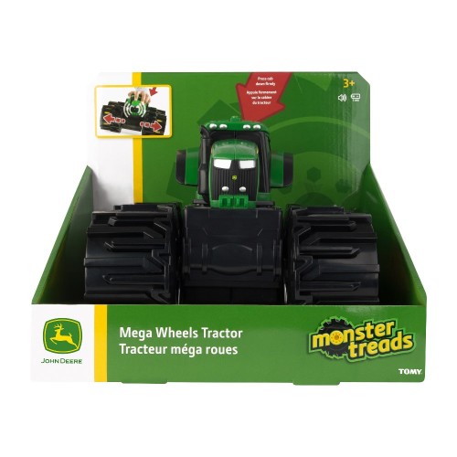 John Deere Трактор Monster Treads со световыми и звуковыми эффектами, 46656