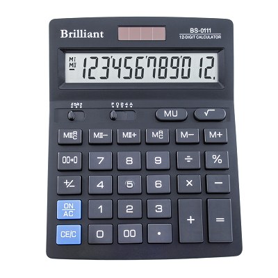 Калькулятор Brilliant BS-0111 12dgt 140х176 мм