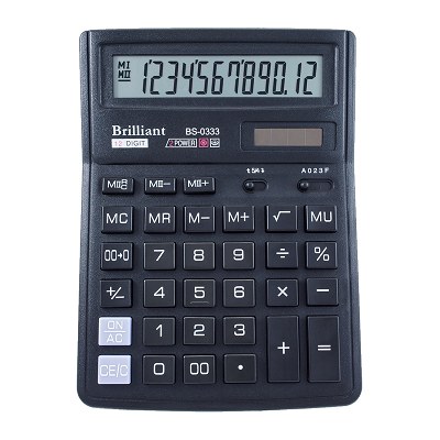 Калькулятор Brilliant BS-0333 12dgt 143х192 мм