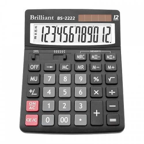 Калькулятор Brilliant BS-2222  12dgt 193х150 мм