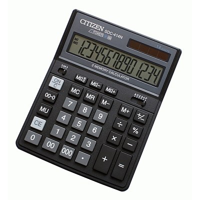Калькулятор Citizen SDC-414 14dgt, 204х158 мм