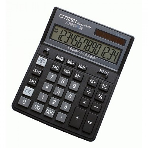 Калькулятор Citizen SDC-414 14dgt, 204х158 мм