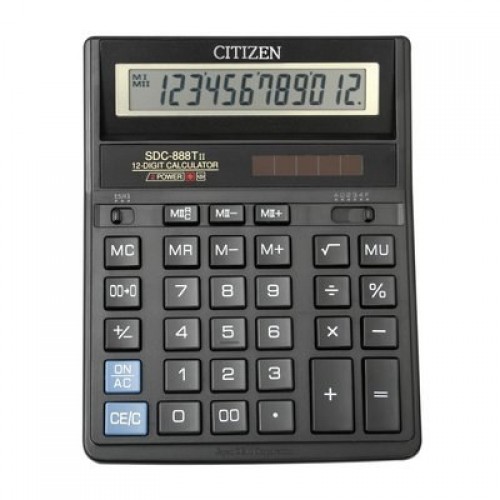 Калькулятор Citizen SDC-888 T 12dgt, 203х158 мм