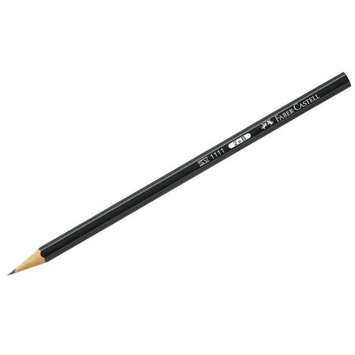 Faber-Castell Карандаш графитный 2В, без ластика, 1111