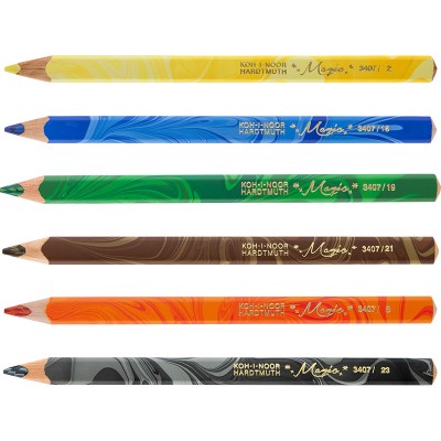 Koh-I-Noor Карандаши цветные MAGIC, 6 штук, 340800