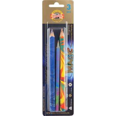 Koh-I-Noor Карандаши цветные MAGIC, 3 штуки, 9038