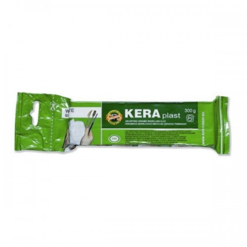 Koh-I-Noor Пластилин Keraplast (глина для лепки Керапласт) 300г белый, 131708