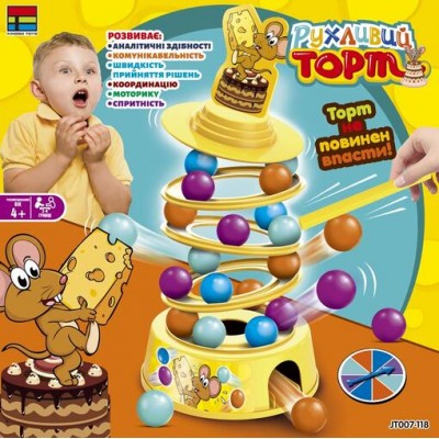 Настольная игра Kingso Toys Движущийся торт, JT007-118