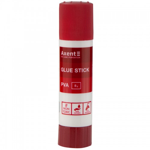 Клей-карандаш Axent 7101-A PVA, 8 г