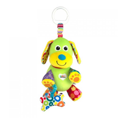 Lamaze Развивающая игрушка для малышей Щенок с косточкой, LC27023