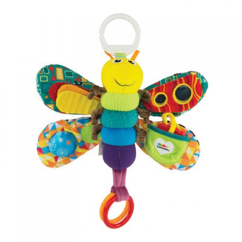 Lamaze Развивающая игрушка для малышей «Мотылек Фредди», LC27024