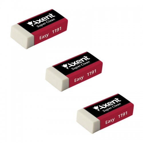 Ластик Axent Easy 1191-A ассорти