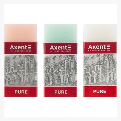 Ластик Axent Pure 1192-A ассорти
