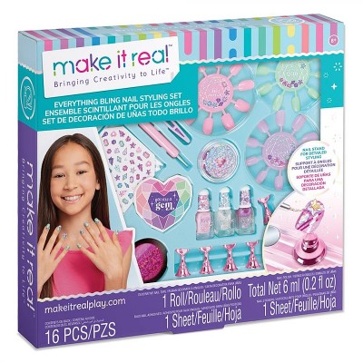 Make it Real Набор для нейл-арта Блестки (детский набор для маникюра), MR2469
