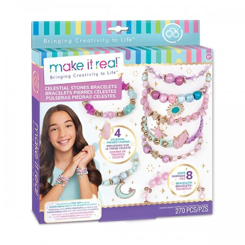 Make it Real Набор для создания браслетов Небесные камешки, MR1322