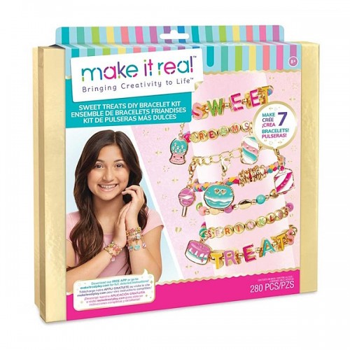 Make it Real Набор для создания браслетов Сладкие вкусняшки, MR1728