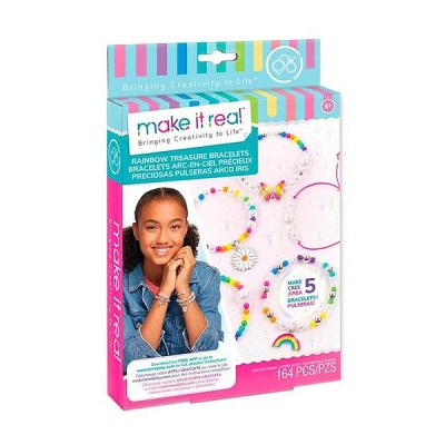 Make it real Набор для создания шарм-браслетов Радужные сокровища, MR1216