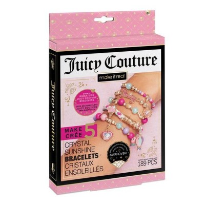 Make it Real Мини-набор Juicy Couture для создания браслетов с кристаллами Swarovski Солнечное сияние, MR4433