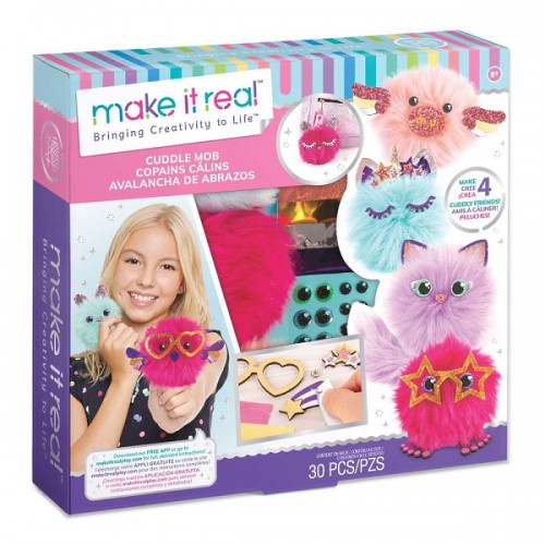 Make it Real Набор для создания помпонов Обнимашки, MR1409