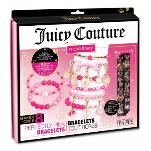 Make it Real Набор для создания браслетов Juicy Couture Идеально розовый, MR4413