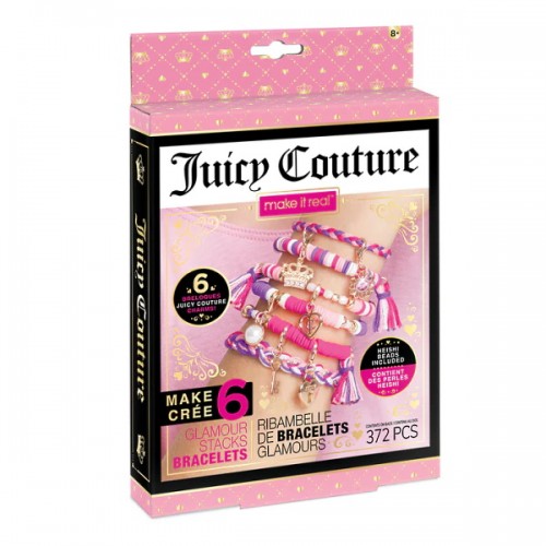 Make it Real Мини-набор для создания браслетов Juicy Couture Гламурные стеки, MR4438