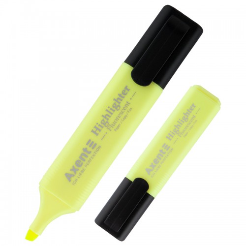 Маркер Axent Highlighter 2531-08-A, 1-5 мм, клиновидный жёлтый