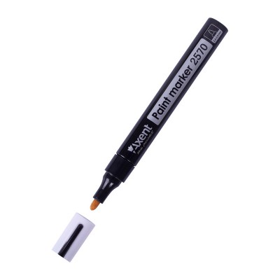 Маркер Axent Paint 2570-01-A 2.4-2.8 мм, круглый черный