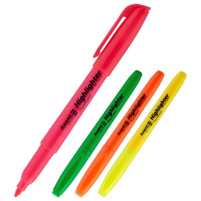 Маркер Delta Highlighter D2503-40, 2-4 мм, клиновидный набор из 4 цветов
