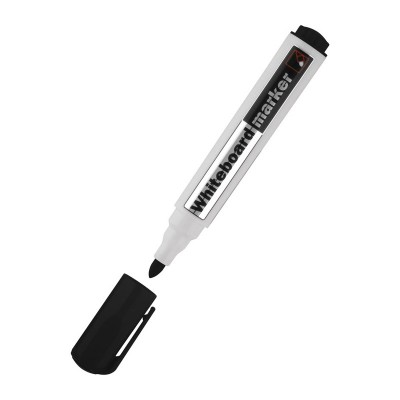 Маркер Delta Whiteboard D2800-01, 2 мм, круглый черный