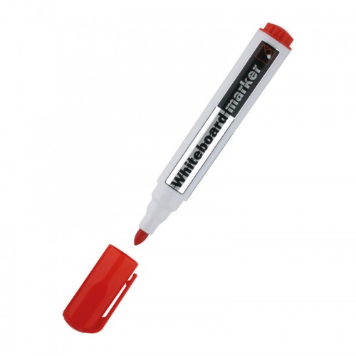 Маркер Delta Whiteboard D2800-06, 2 мм, круглый красный