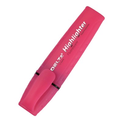 Маркер Delta Highlighter D2502-10, 1-5 мм, клиновидный розовый