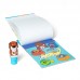 Melissa and Doug Набор Блокнот и штамп для наклеек - Щенок, SM93205/6074891