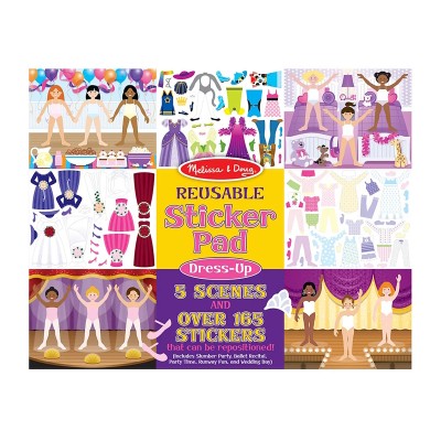 Melissa & Doug Набор многоразовых наклейок Одень куклу, SM93209/6829