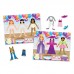 Melissa & Doug Набор многоразовых наклейок Одень куклу, SM93209/6829