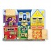 Melissa & Doug Игровой набор Деревянная доска с защелками, SM93406/6075185