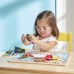 Melissa and Doug Доска-головоломка для развития базовых навыков - деревянная обучающая игрушка, SM93464/6075184