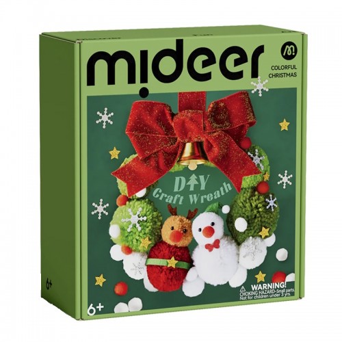 Mideer Набор для творчества Рождественский венок своими руками, MD1528