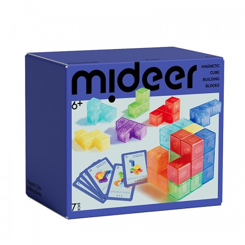 Mideer Магнитный конструктор Куб, MD3400