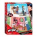 Miraculous Игровой набор Леди Баг и Супер-Кот 2 в 1 – Спальня и балкон Маринетт, 50660