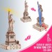 Mr.Playwood Деревянный 3D пазл Статуя Свободы Эко - лайт (деревянный конструктор), 10212