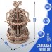 Mr.Playwood Деревянный 3D пазл Карусель S (деревянный конструктор), 10404