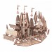 Mr.Playwood Деревянный 3D пазл Таинственный замок Школа волшебства (деревянный конструктор), 10416