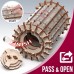 Mr.Playwood Деревянный 3D пазл Лабиринт Scroll & hole (деревянный конструктор), 10701