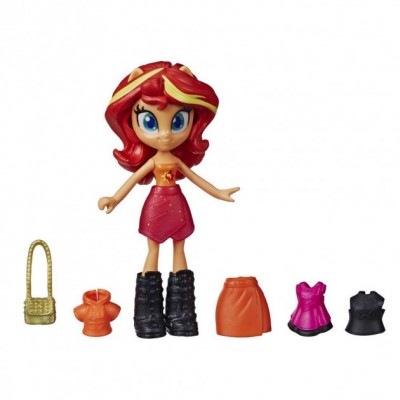 My Little Pony Игровой набор Волшебное зелье Девочки из Эквестрии - Сансет Шиммер с нарядами, E9251 (E9244)