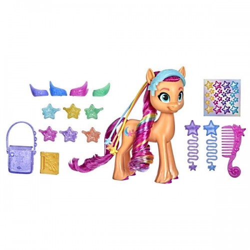 My Little Pony Набор игровой Май Литтл Пони Фильм Радужные волосы - Санни Старскаут, F1794