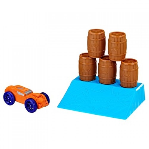 Nerf Nitro Автотрек Препятствие и машинка, E2538