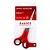 Ножницы Axent Standard 6215-06-A, 17 см, красные